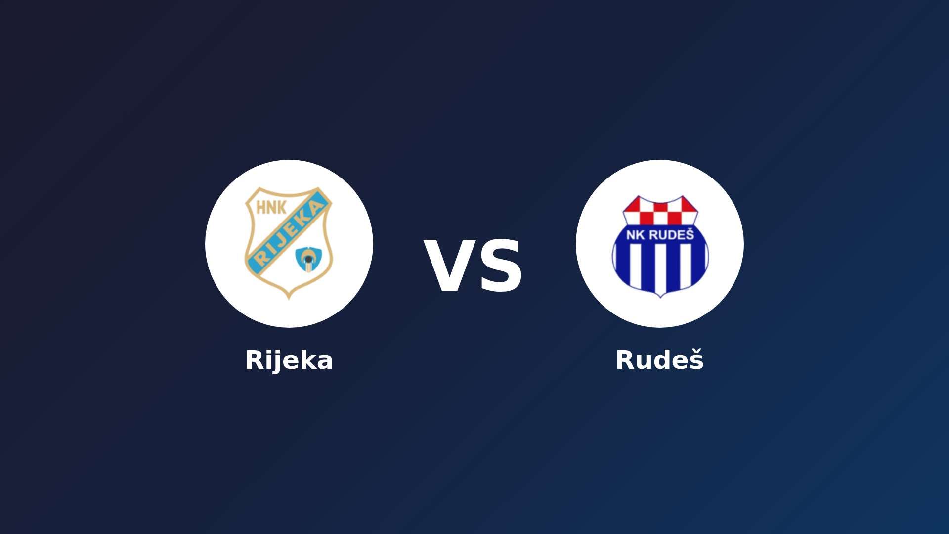 Rijeka vs Rudeš