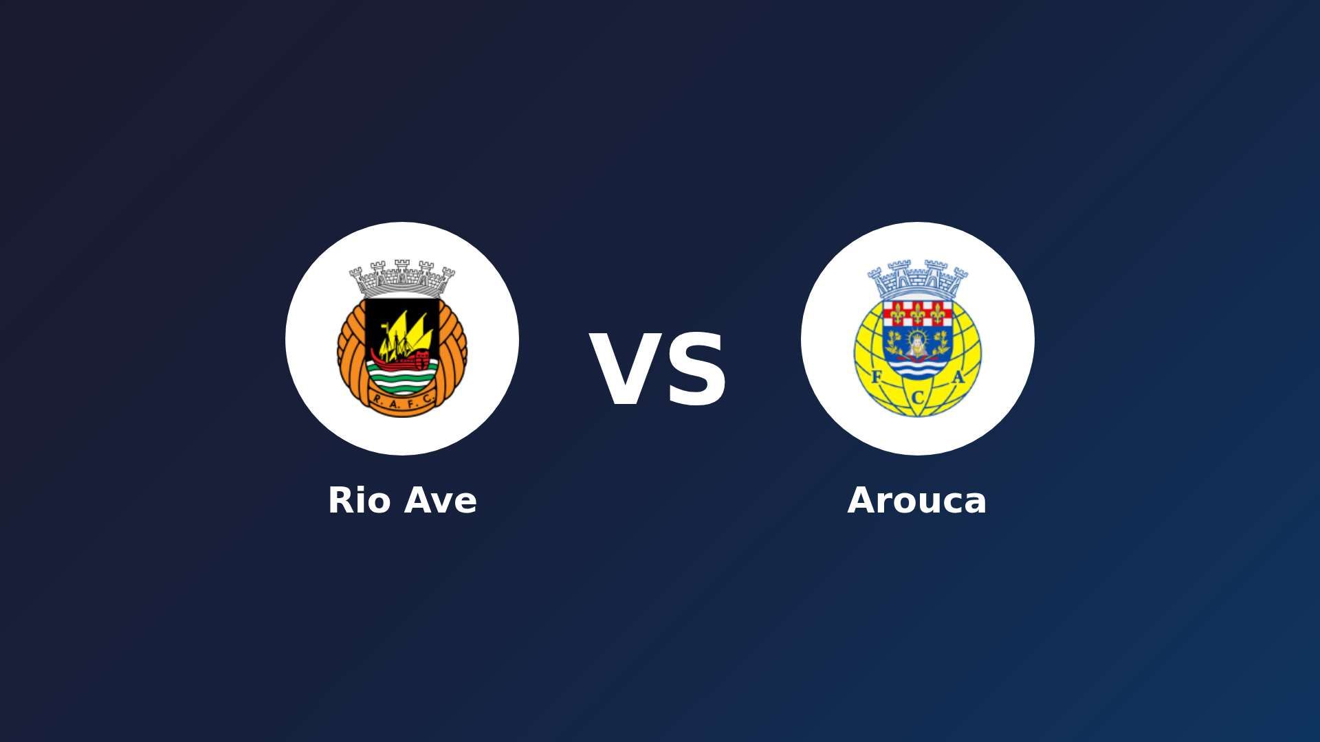 Rio Ave vs Arouca