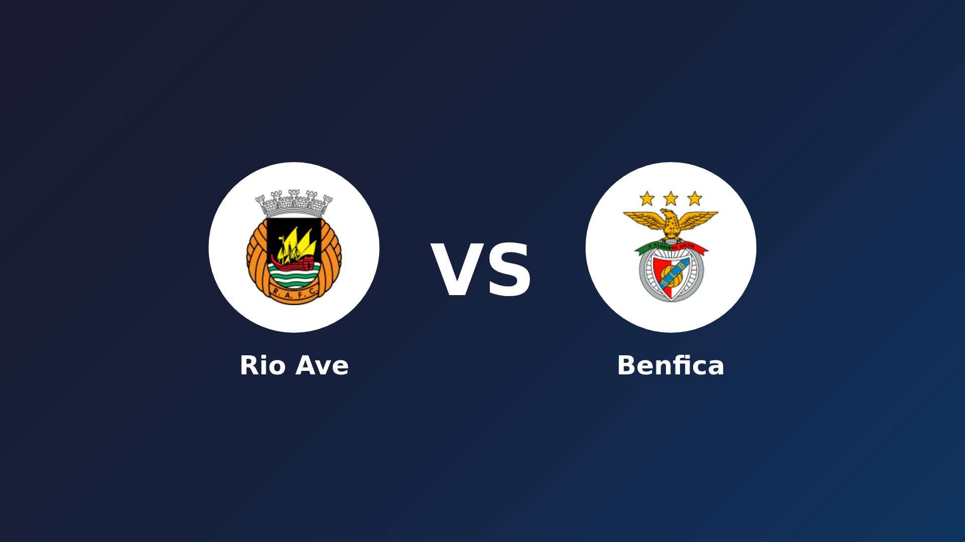 Rio Ave vs Benfica