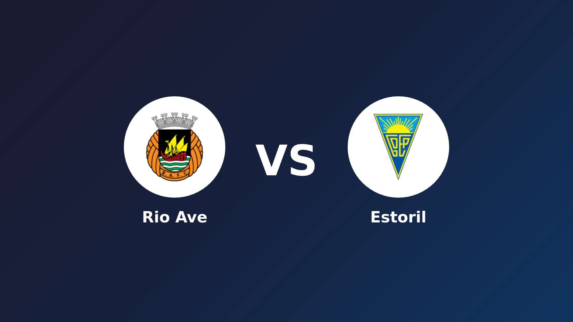 Rio Ave vs Estoril
