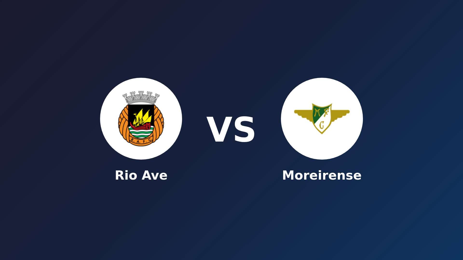 Rio Ave vs Moreirense