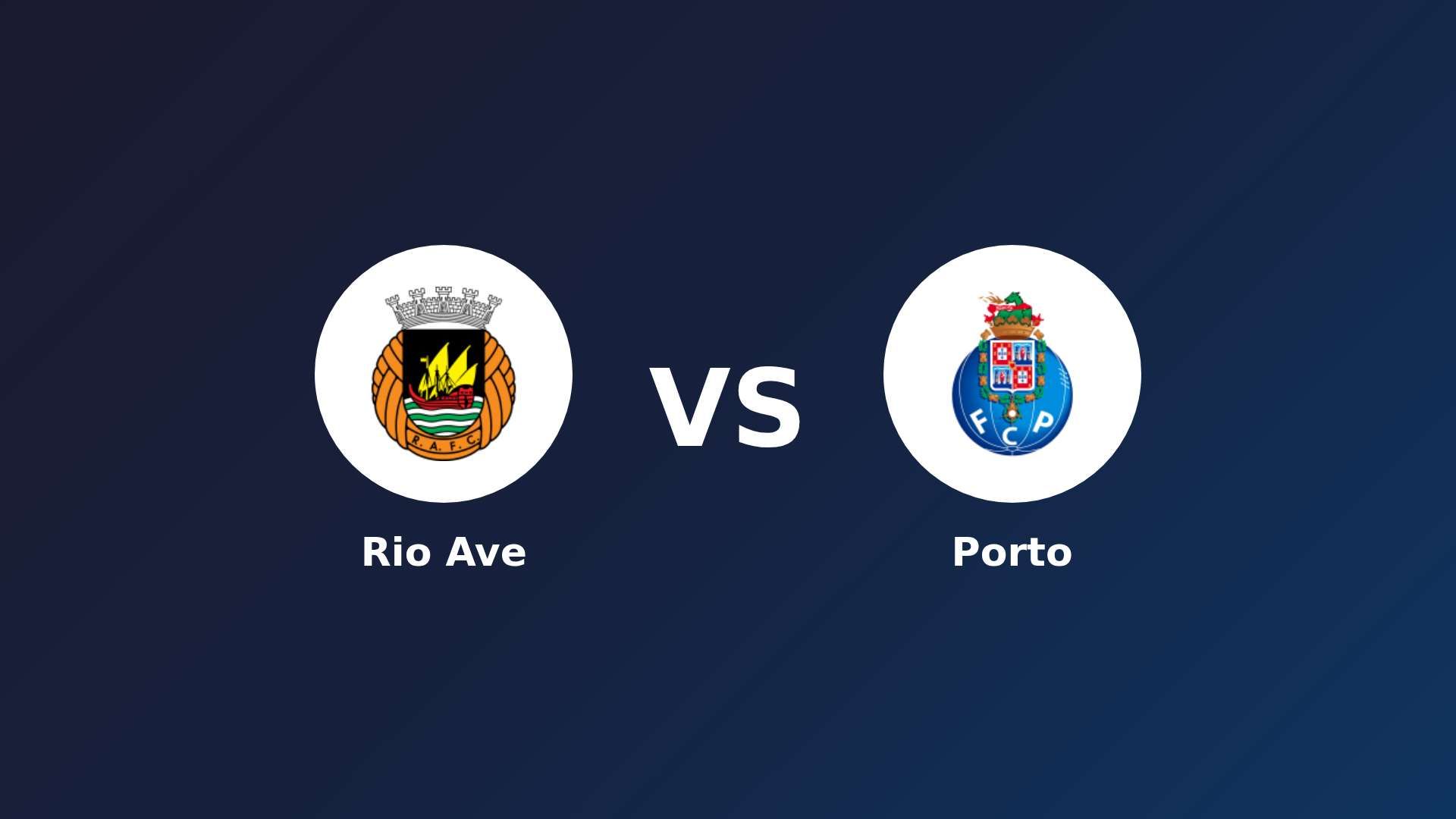 Rio Ave vs Porto