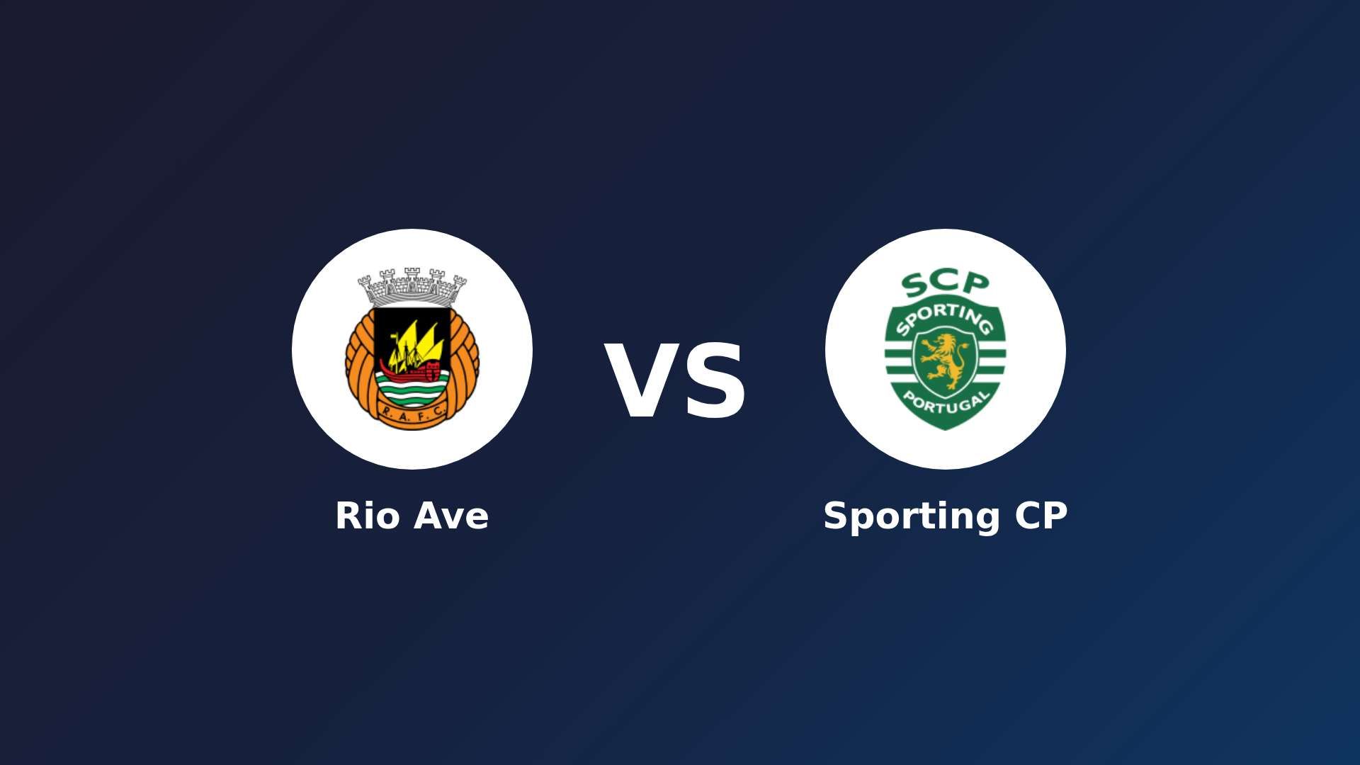 Rio Ave vs Sporting CP
