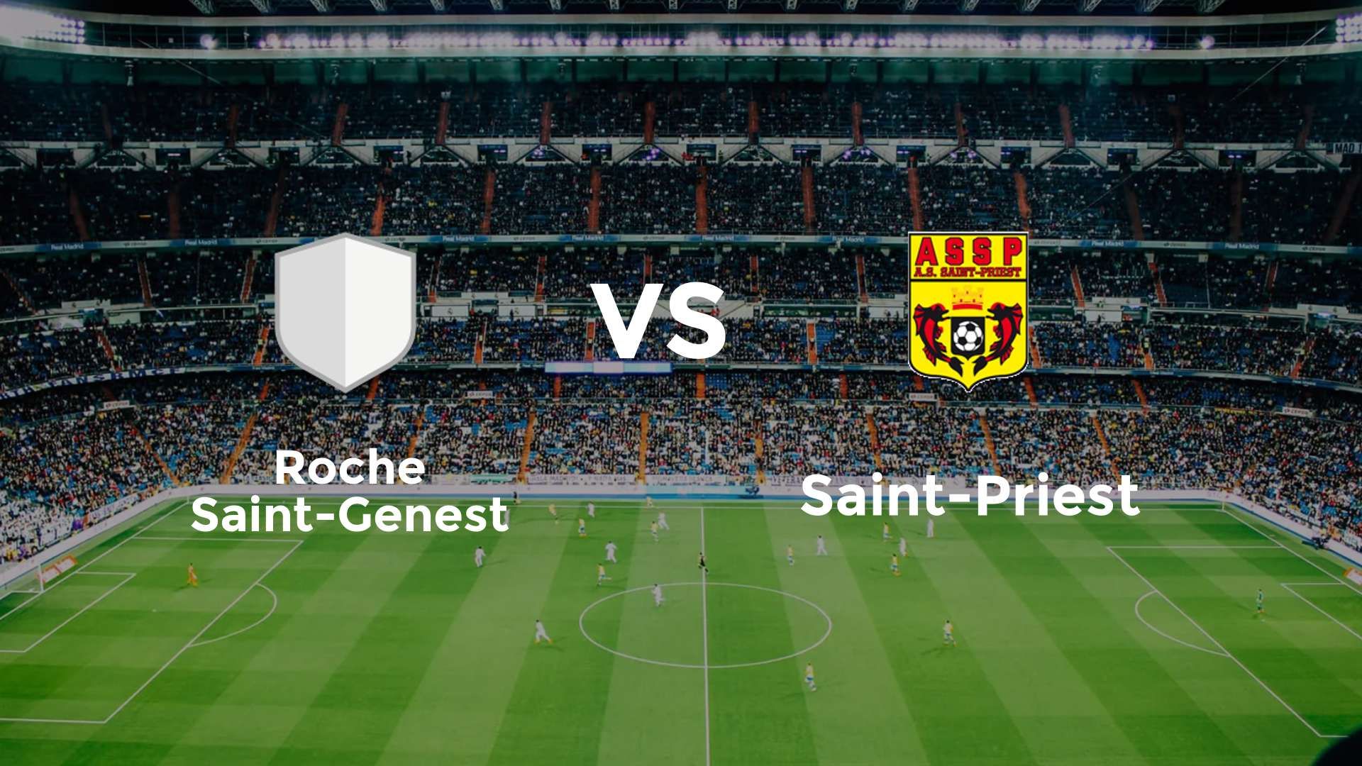 Roche Saint-Genest vs Saint-Priest