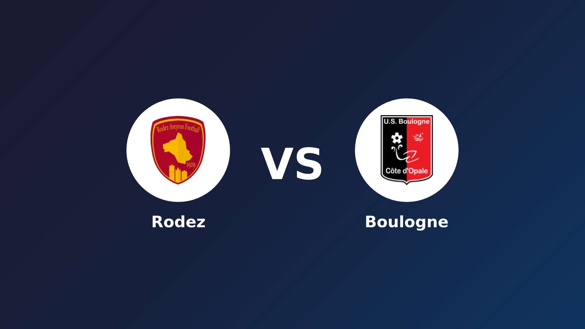 Rodez vs Boulogne