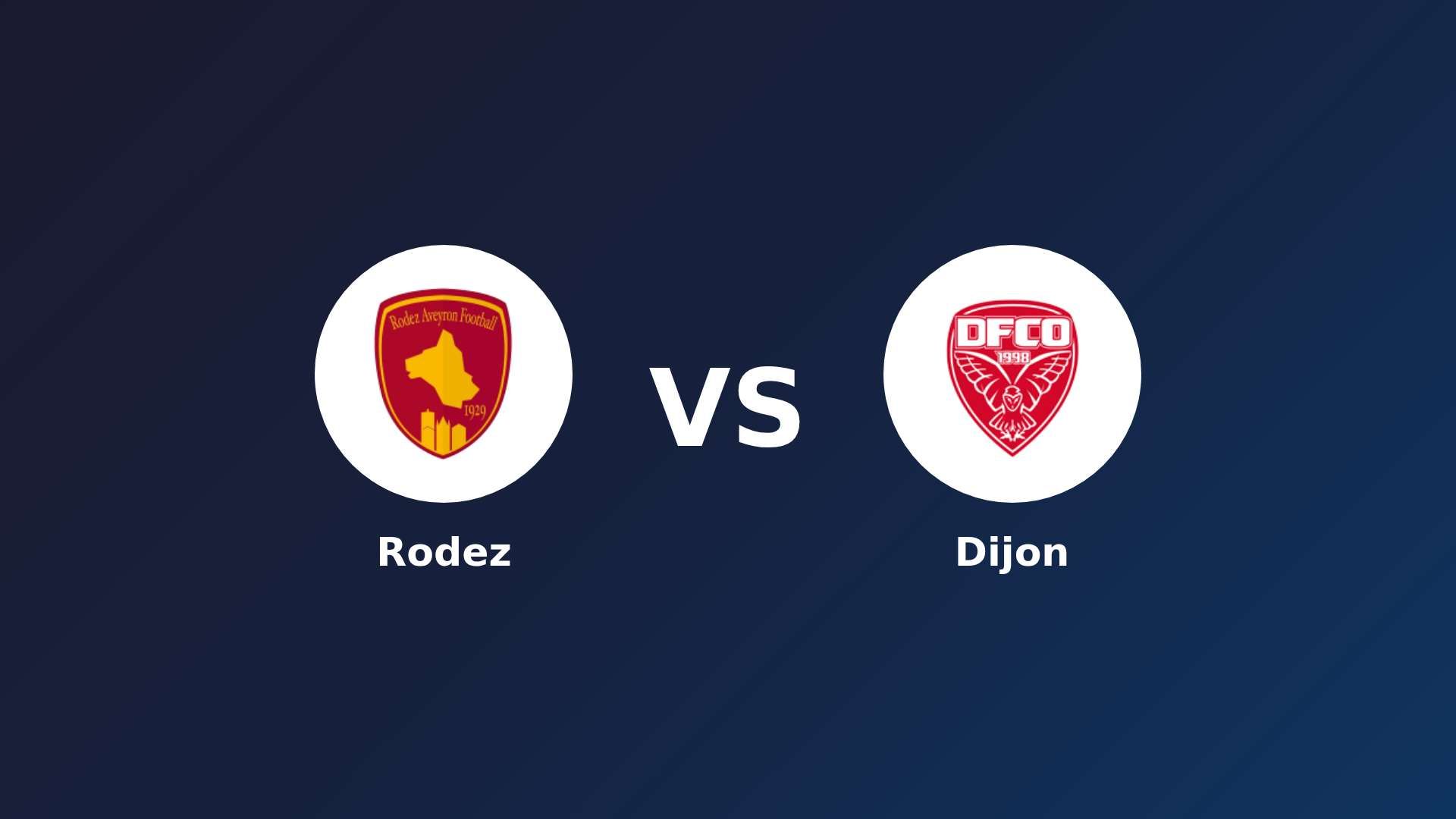 Rodez vs Dijon