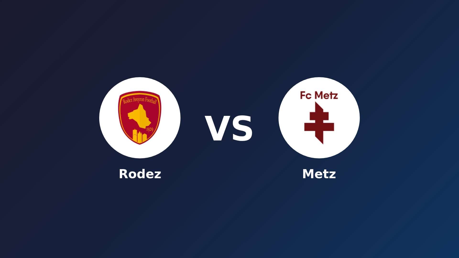 Rodez vs Metz