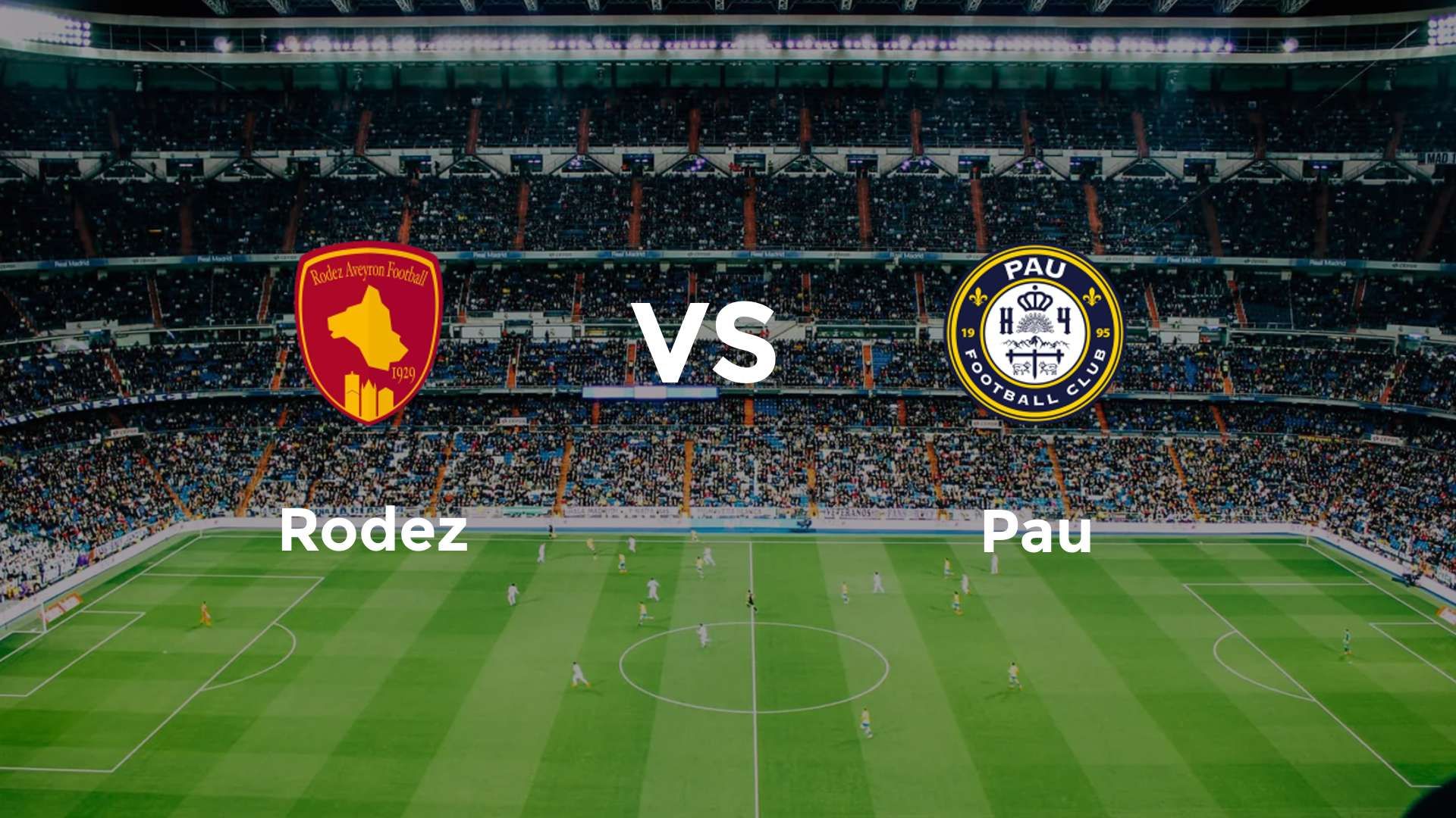 Rodez vs Pau