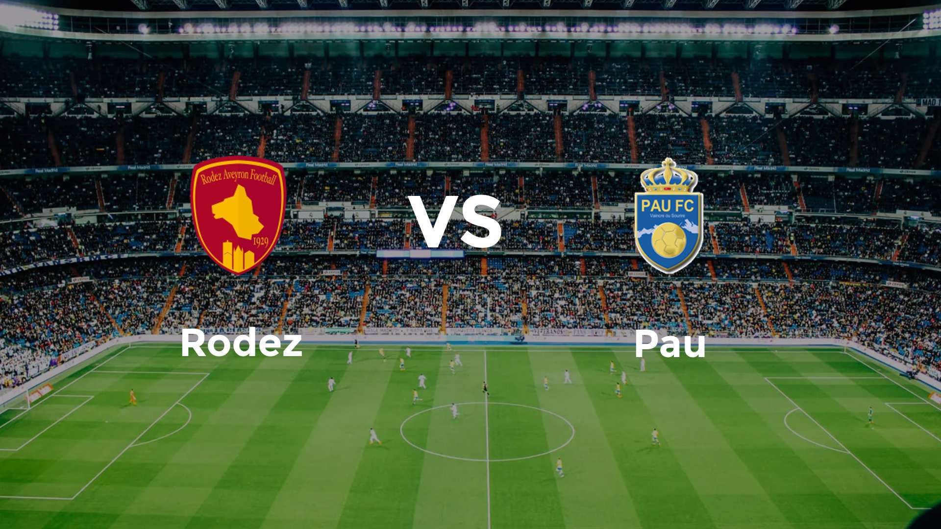 Rodez vs Pau