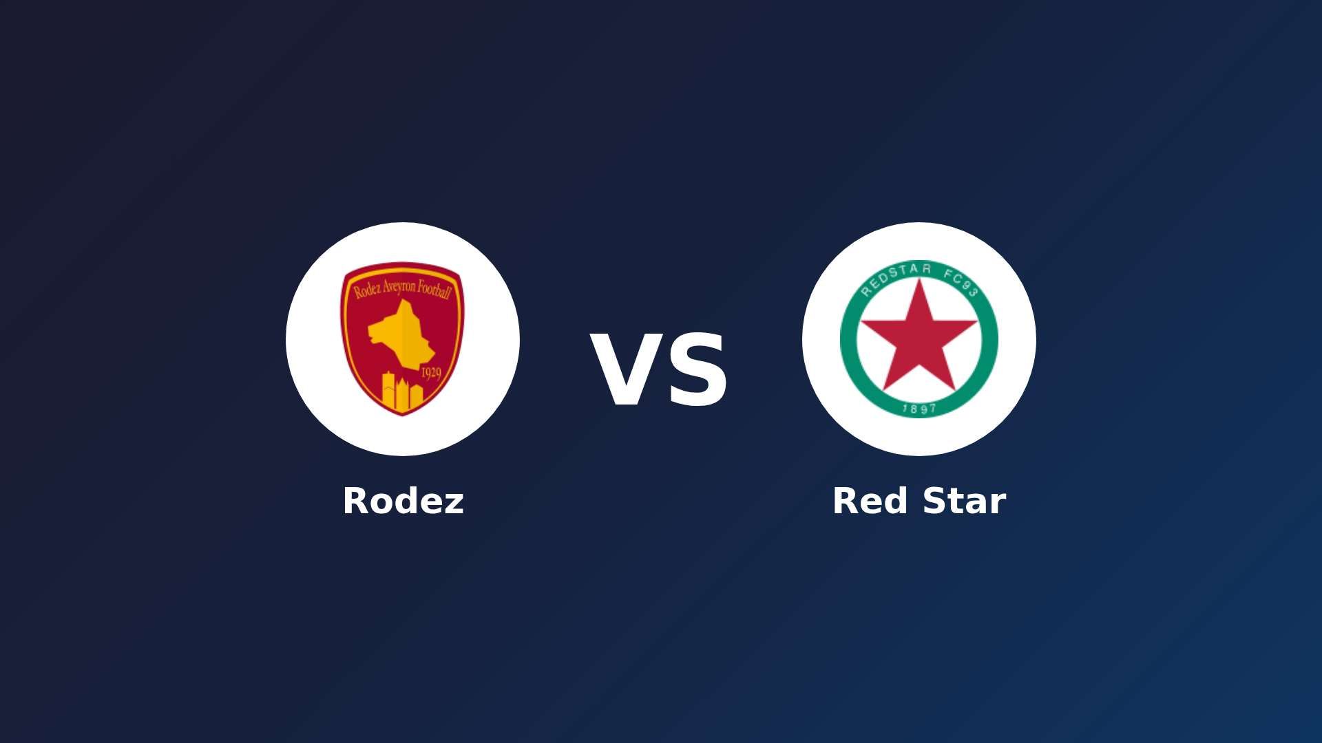 Rodez vs Red Star