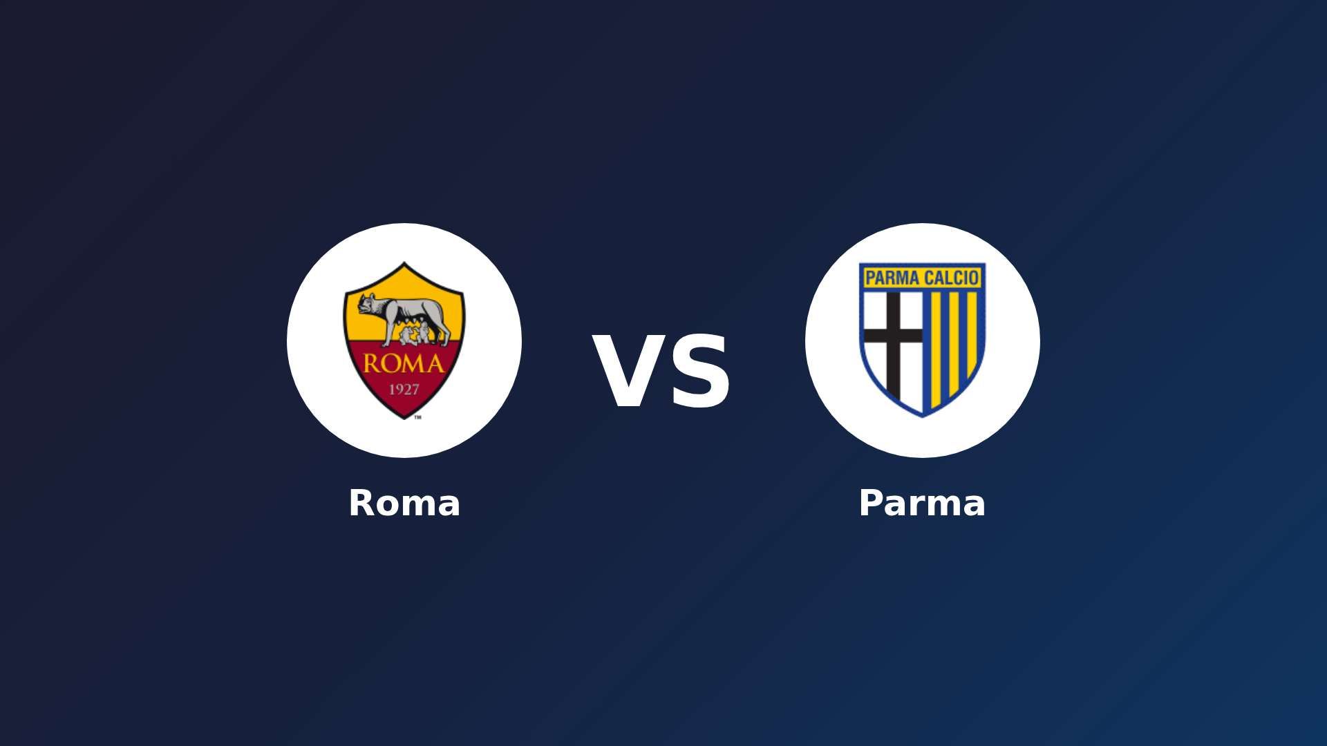 Roma vs Parma