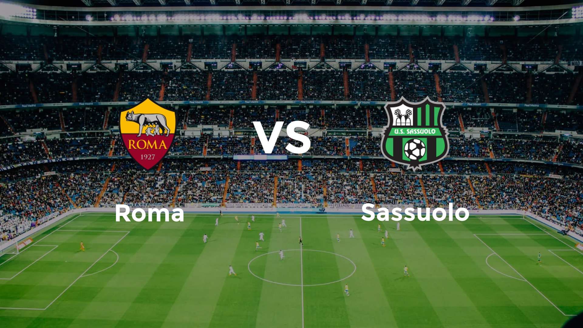 Roma vs Sassuolo
