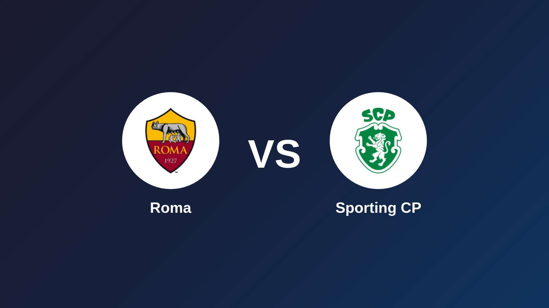 Roma vs Sporting CP
