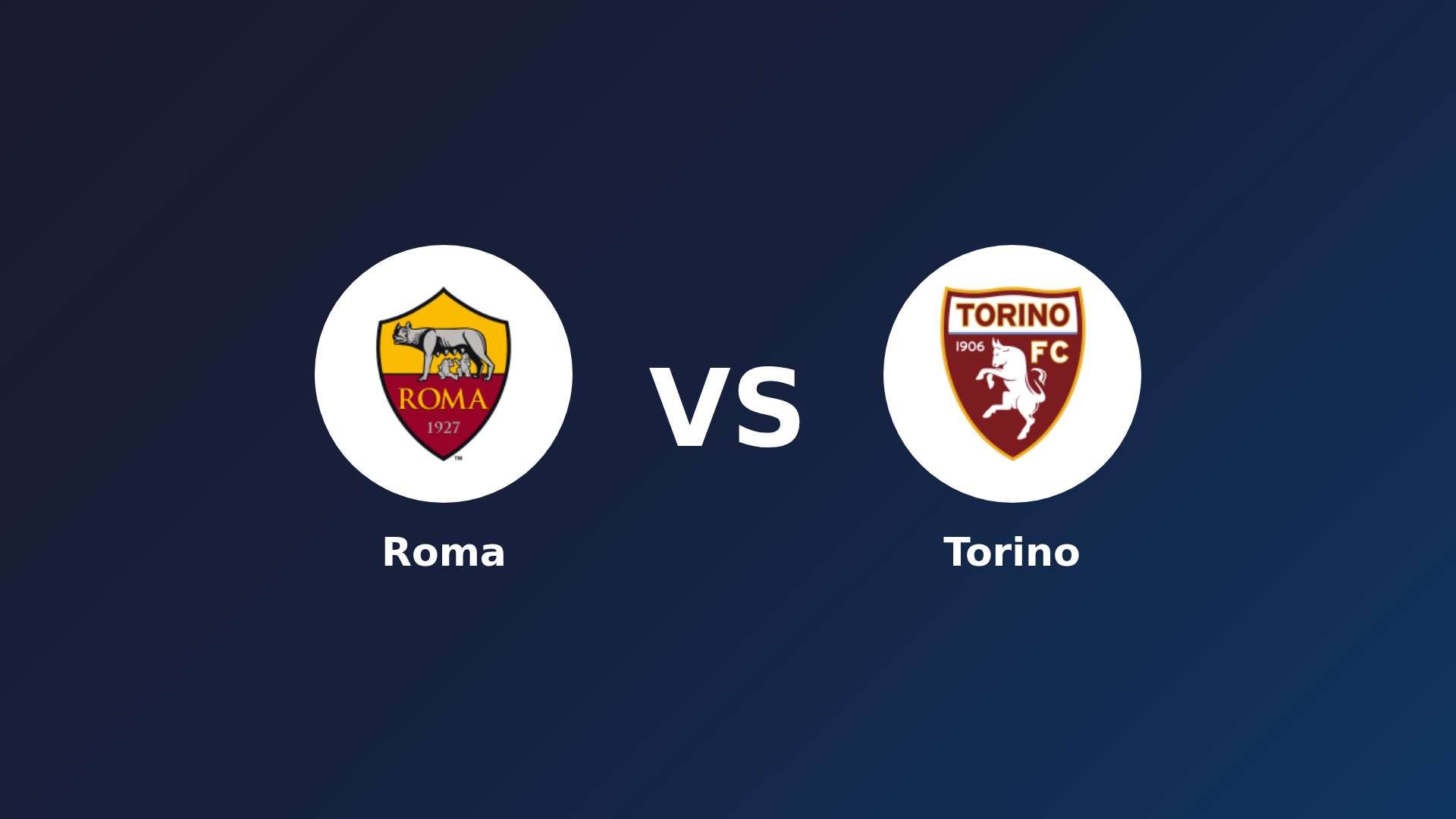 Roma vs Torino