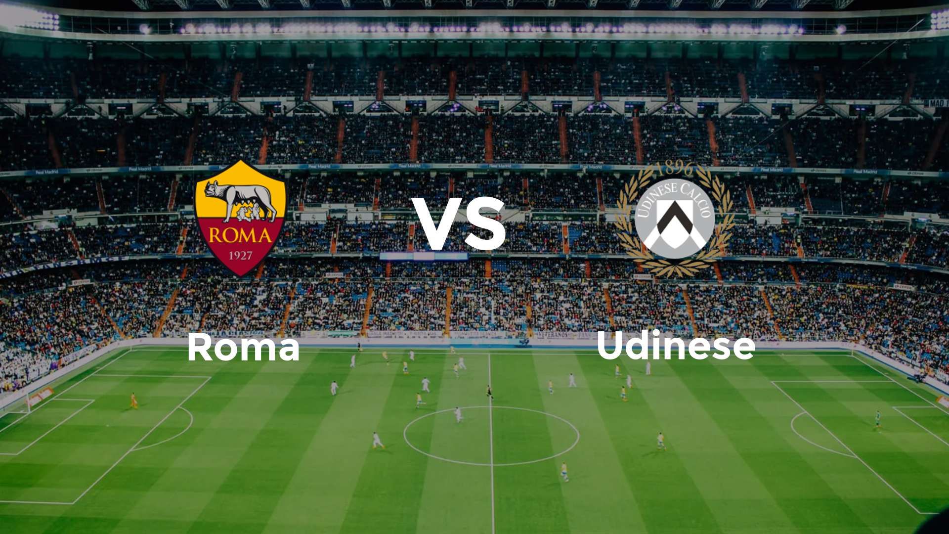 Roma vs Udinese