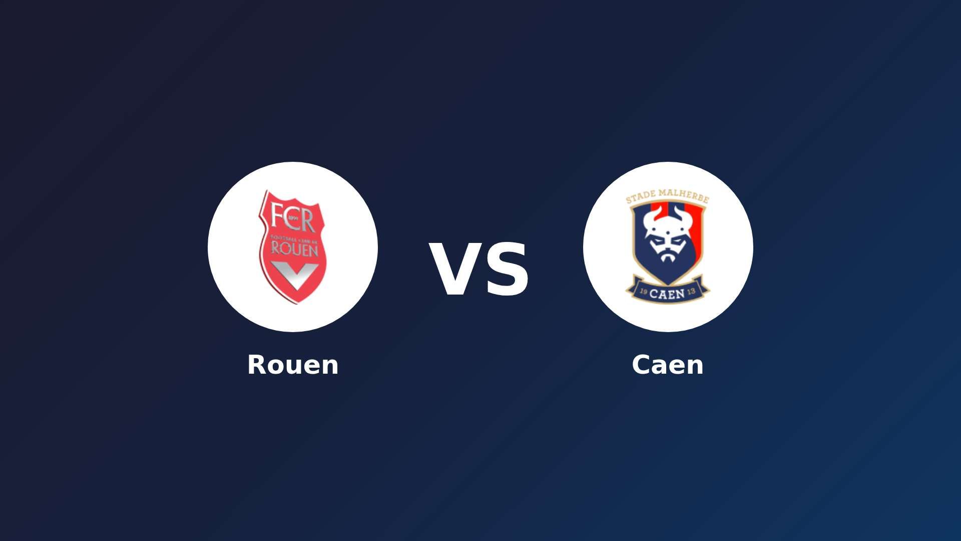 Rouen vs Caen