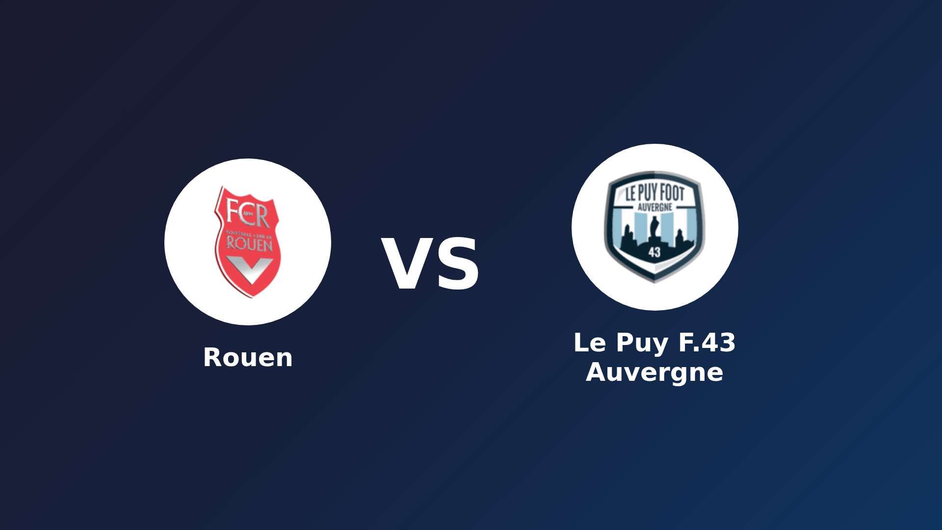 Rouen vs Le Puy-en-Velay