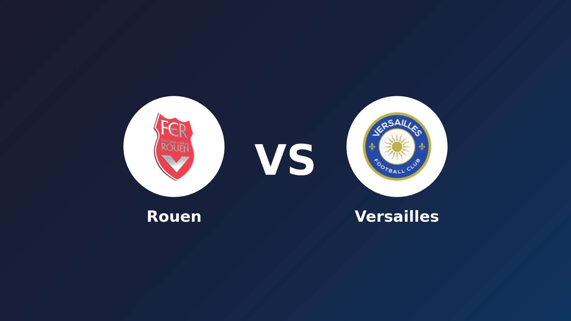 Rouen vs Versailles