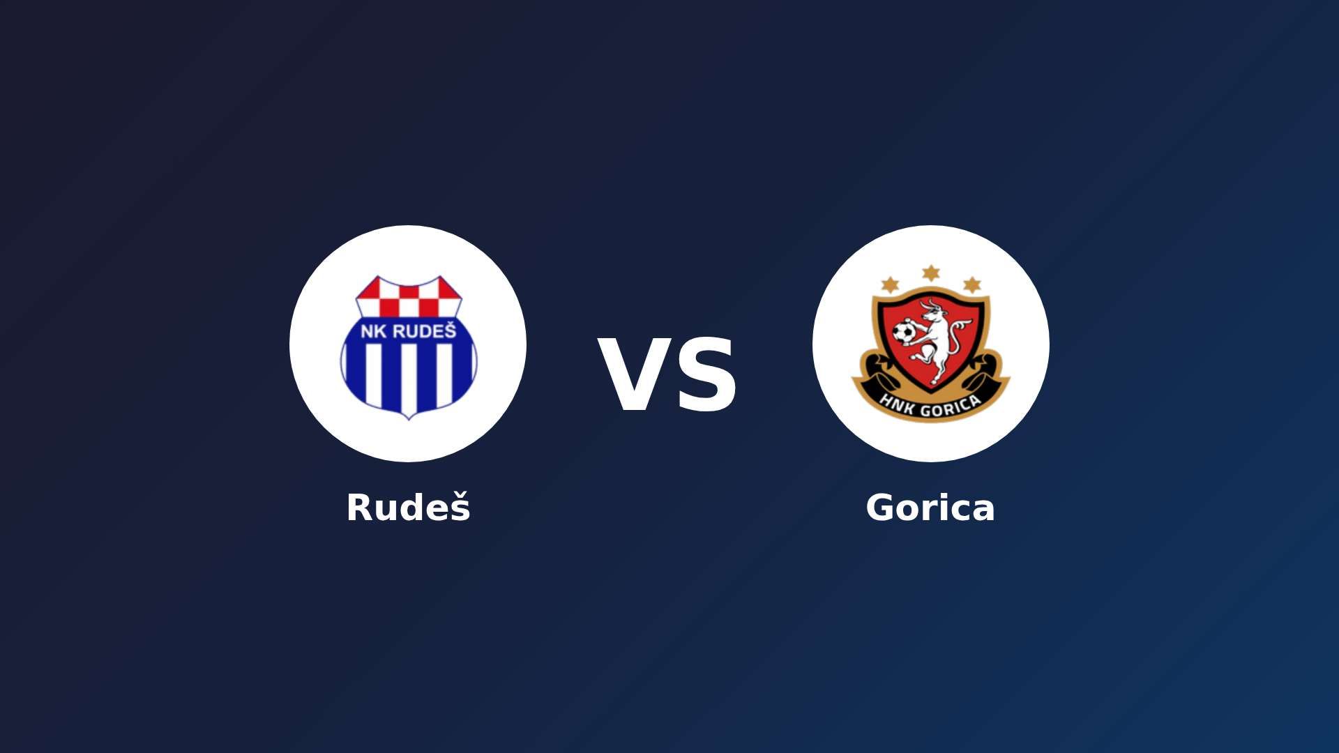 Rudeš vs Gorica