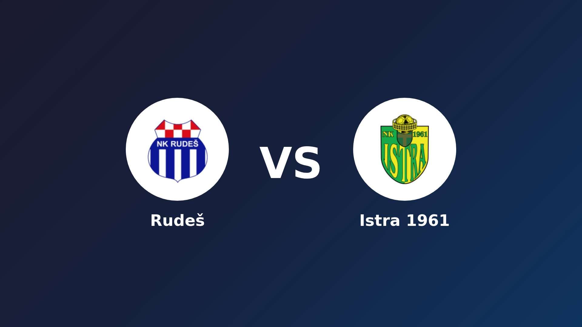 Rudeš vs Istra 1961