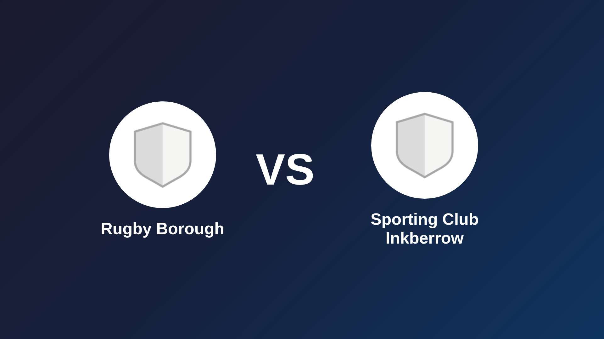 Rugby Borough vs Sporting Club Inkberrow