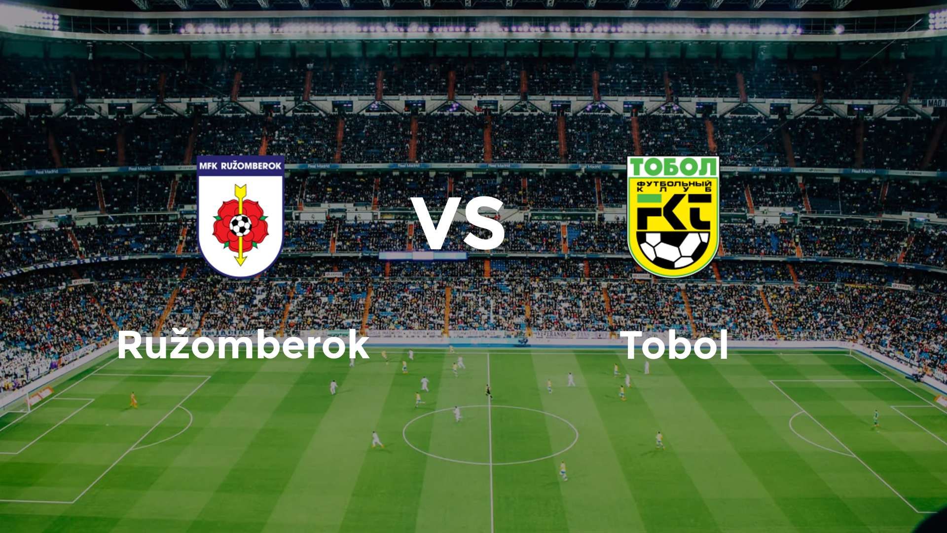 Ružomberok vs Tobol