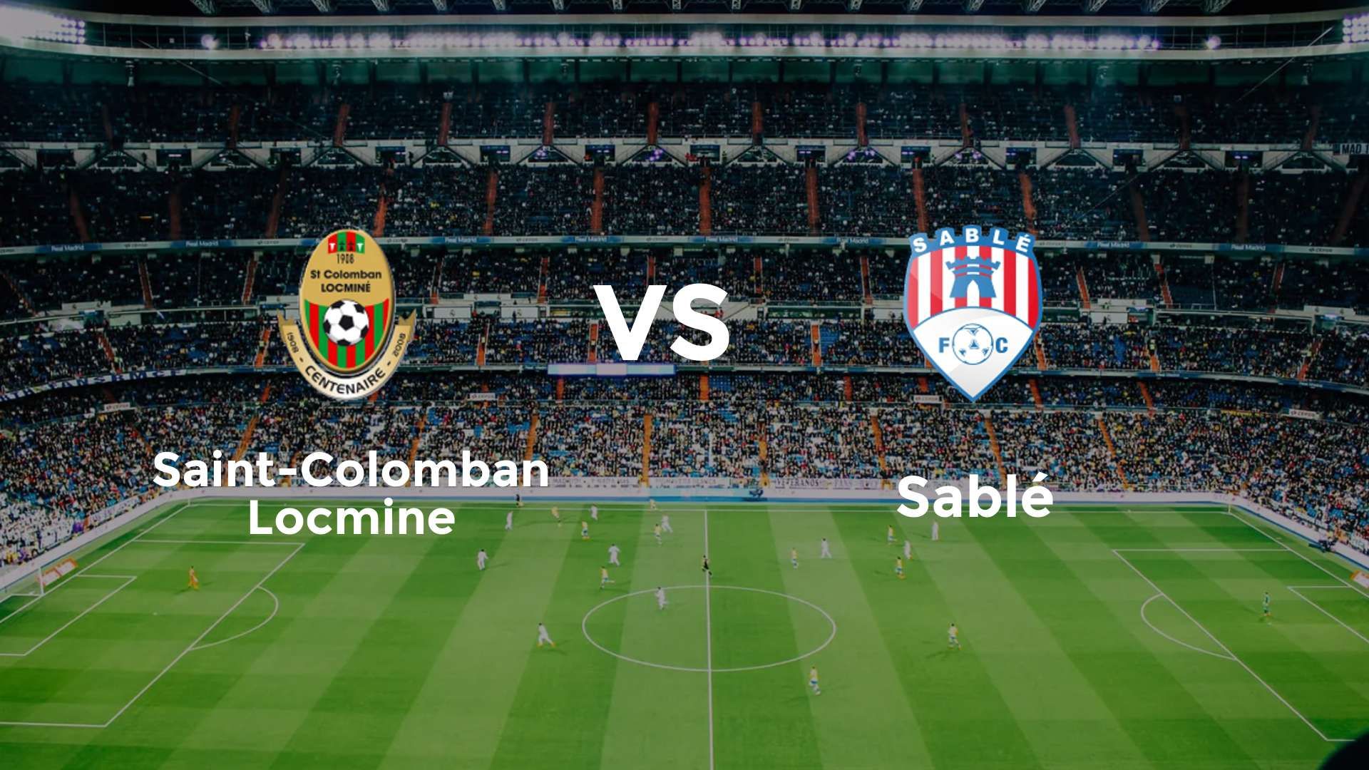 Saint-Colomban Locmine vs Sablé