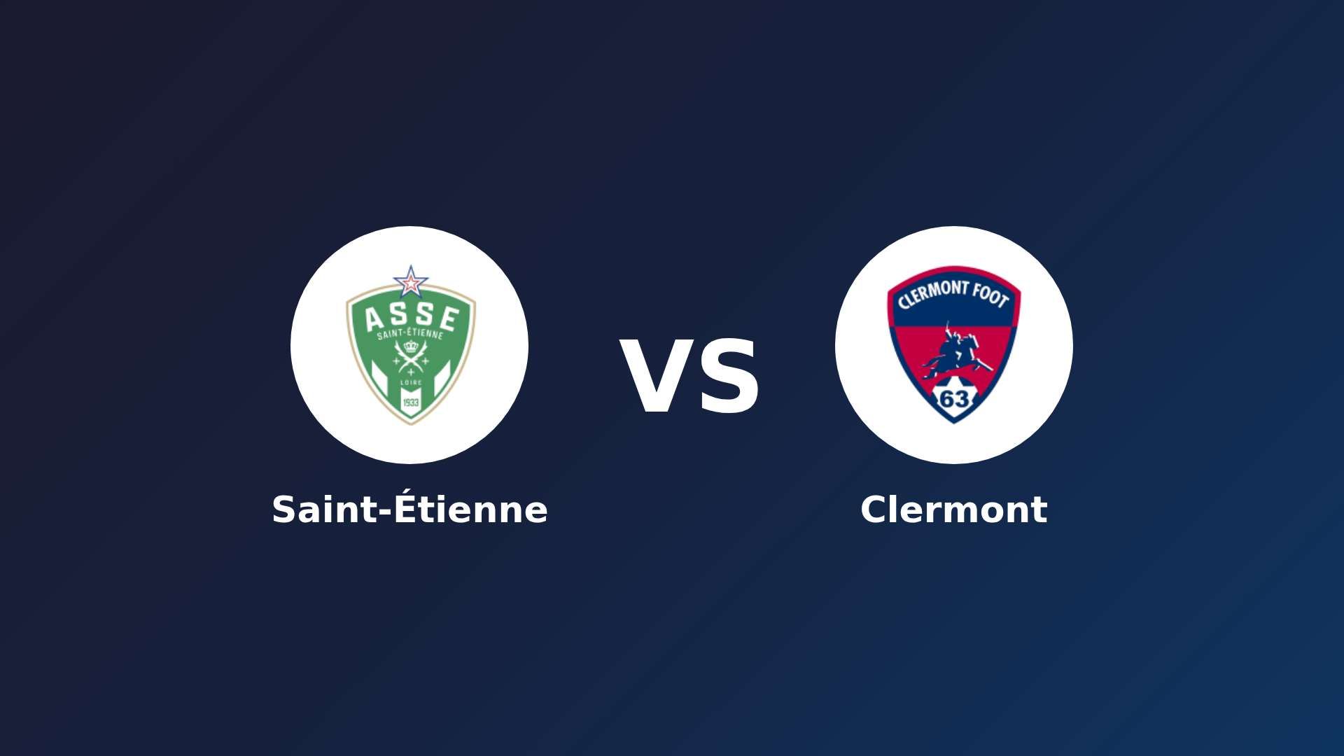 Saint-Étienne vs Clermont