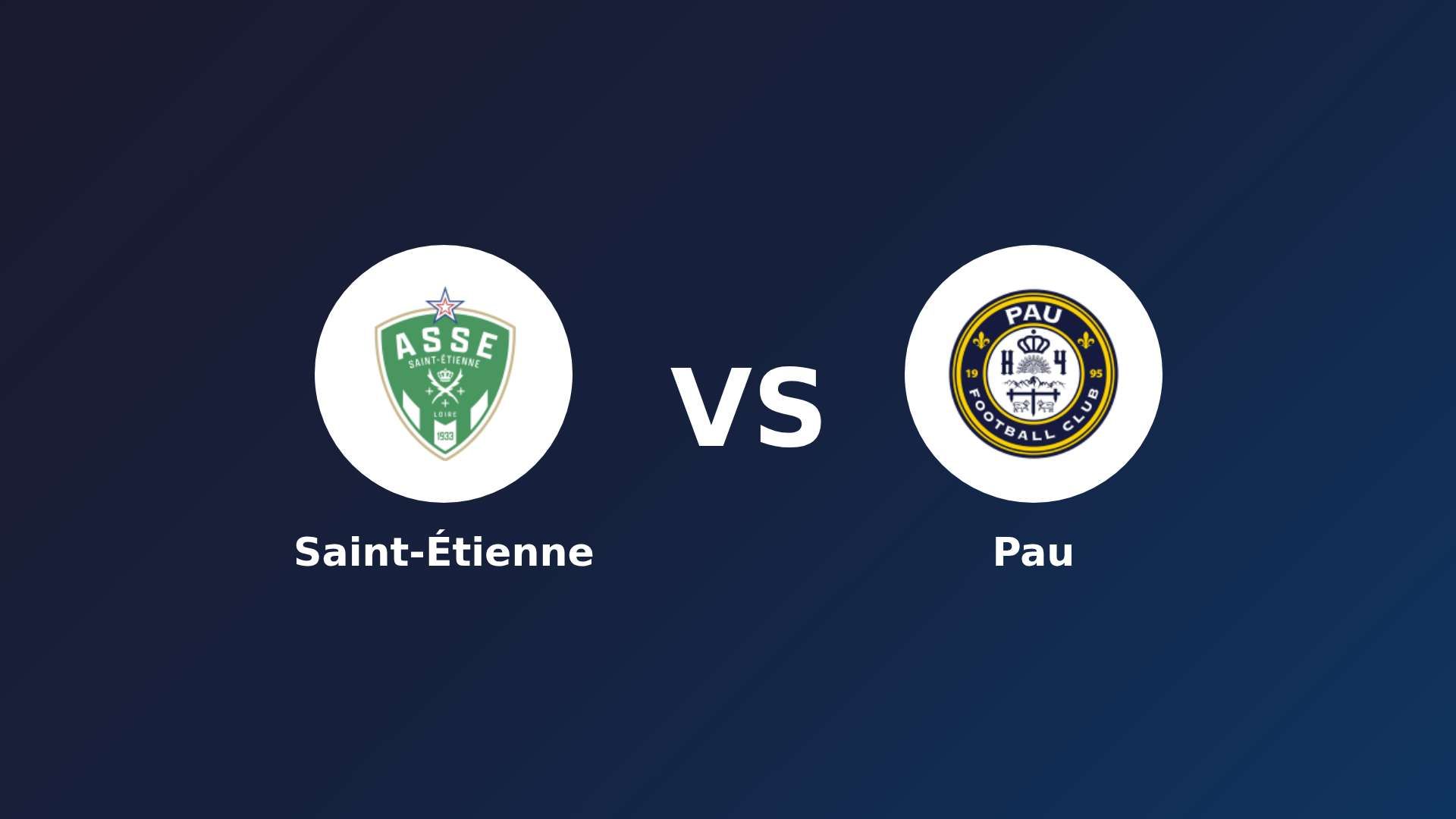 Saint-Étienne vs Pau