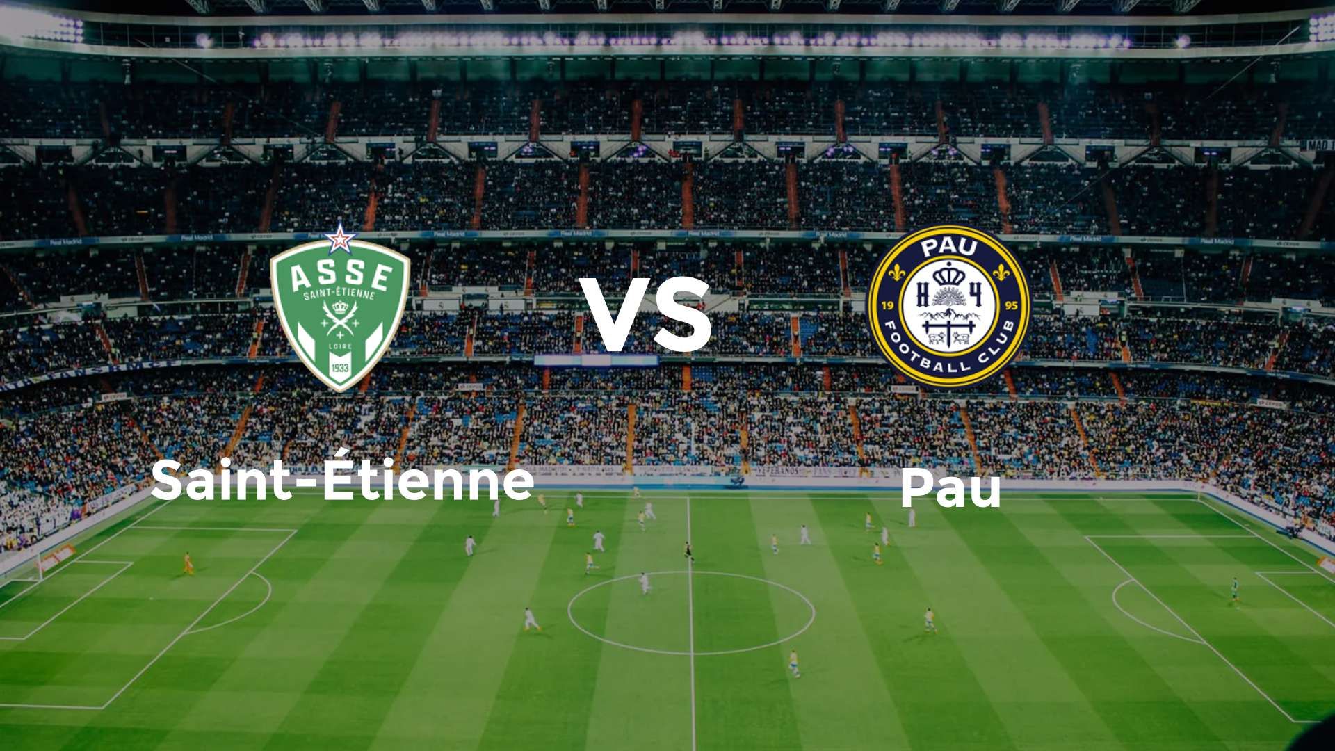 Saint-Étienne vs Pau
