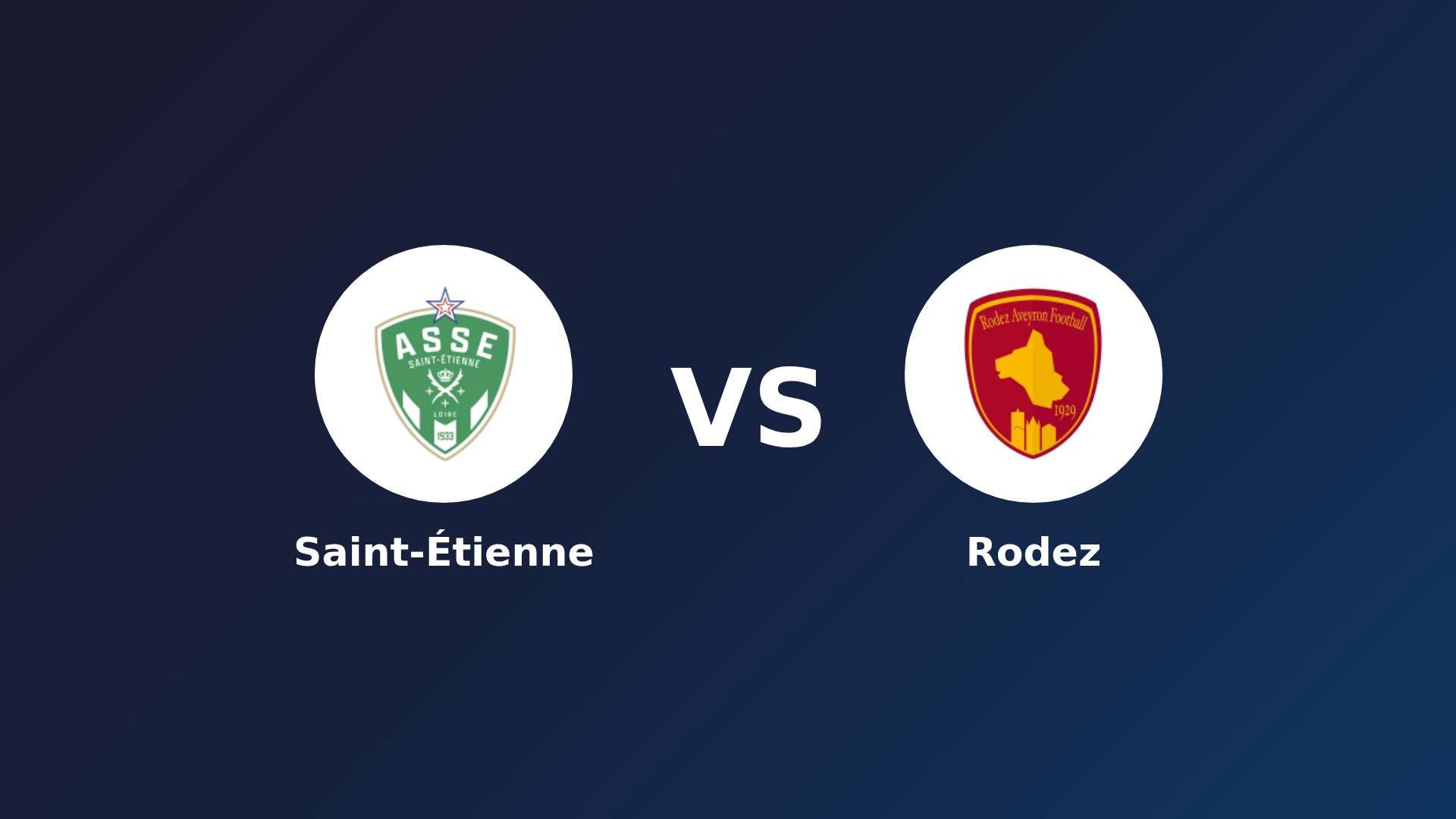 Saint-Étienne vs Rodez