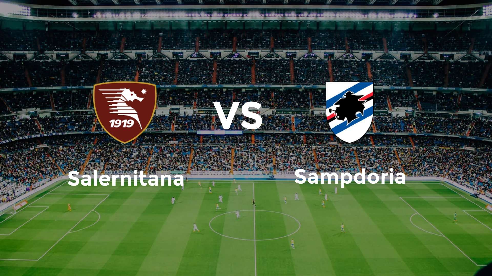 Salernitana vs Sampdoria