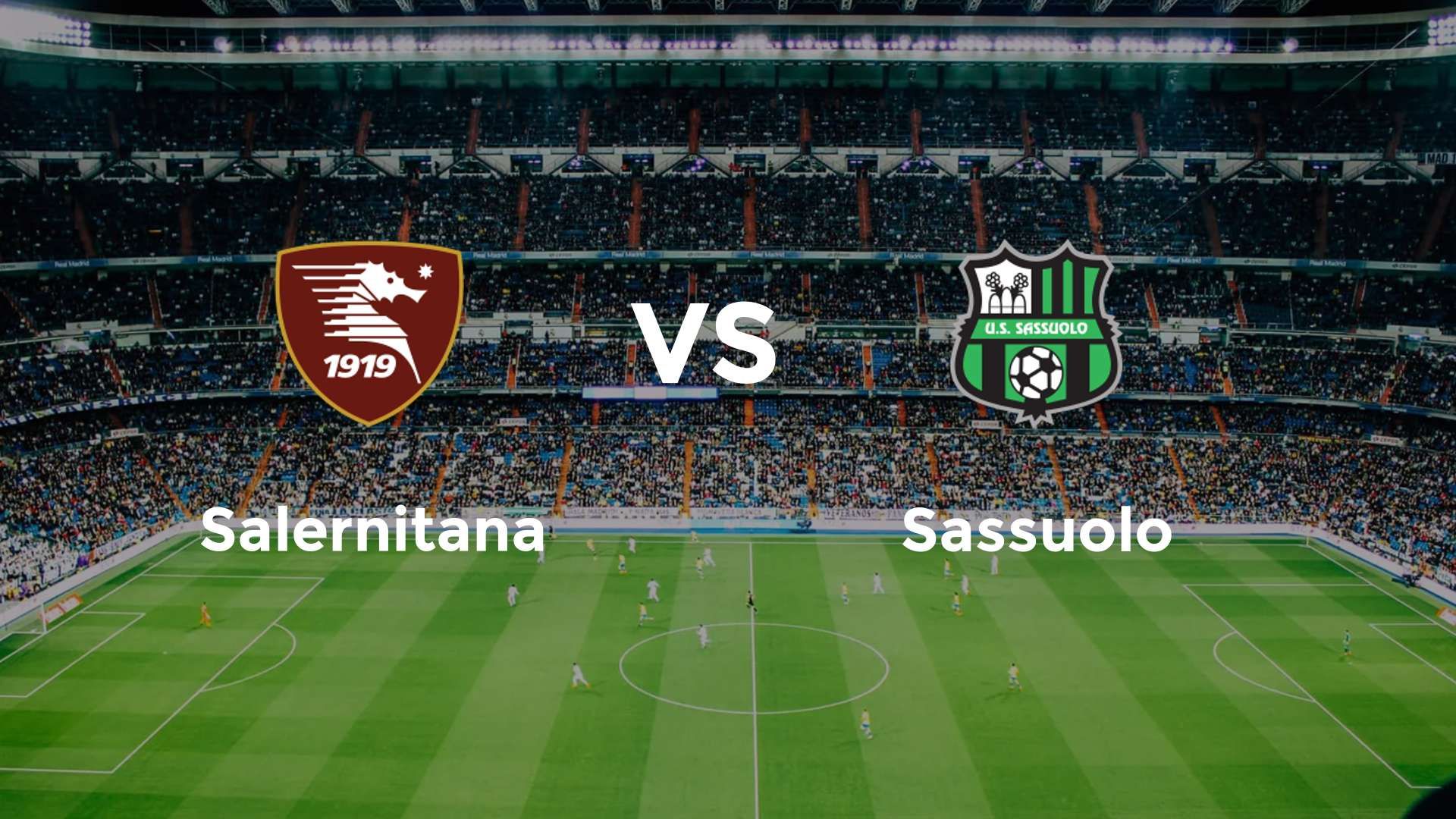 Salernitana vs Sassuolo