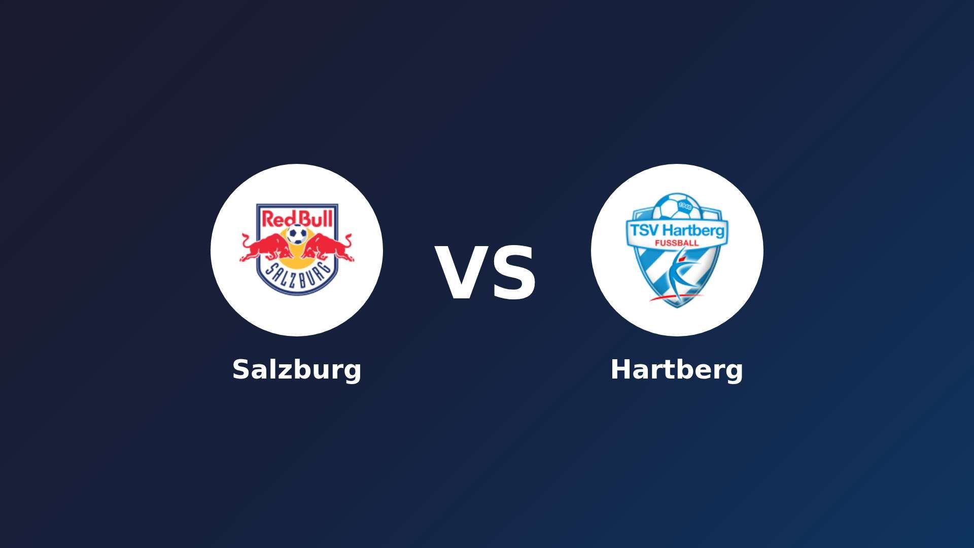 Salzburg vs Hartberg