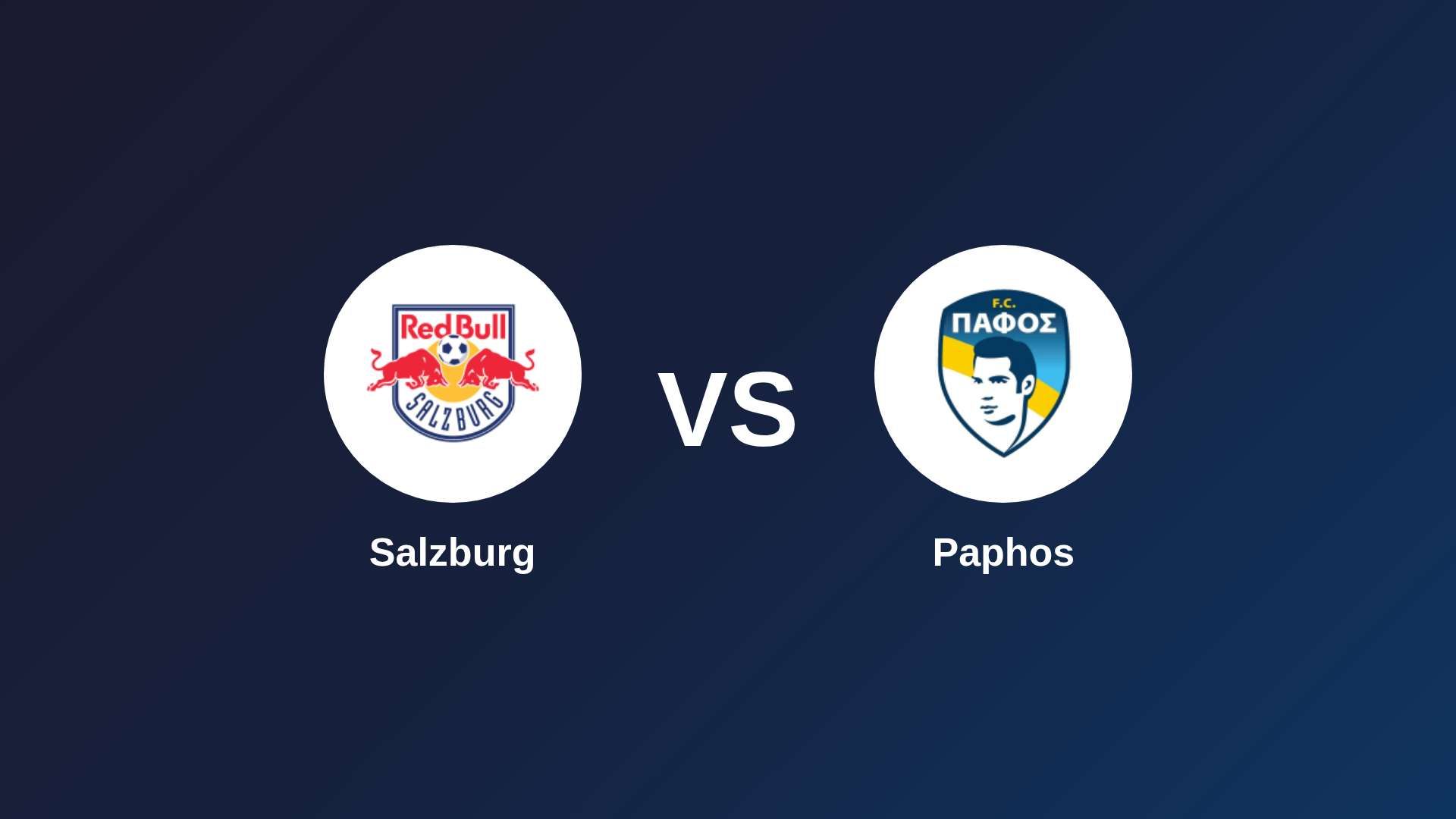 Salzburg vs Pafos FC