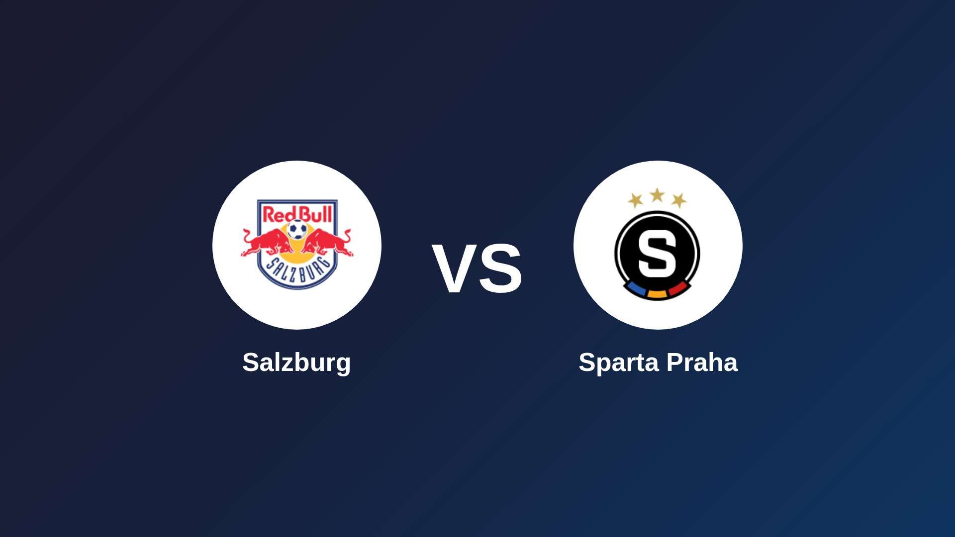 Salzburg vs Sparta Praha