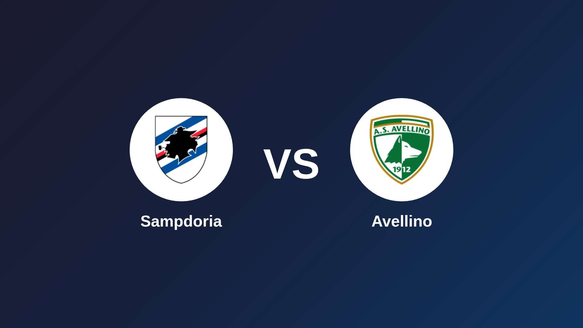 Sampdoria vs Avellino