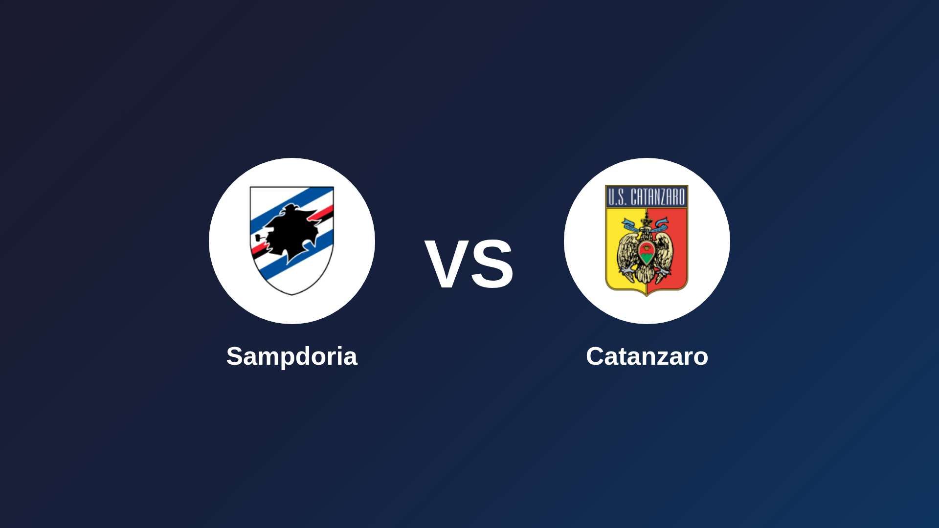 Sampdoria vs Catanzaro