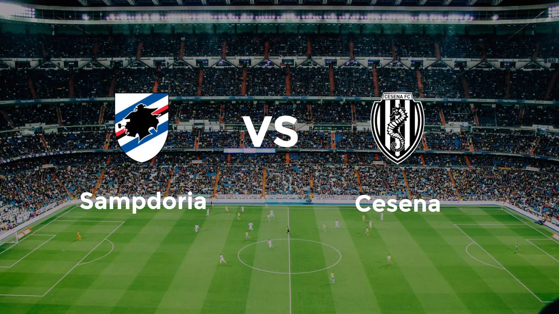 Sampdoria vs Cesena