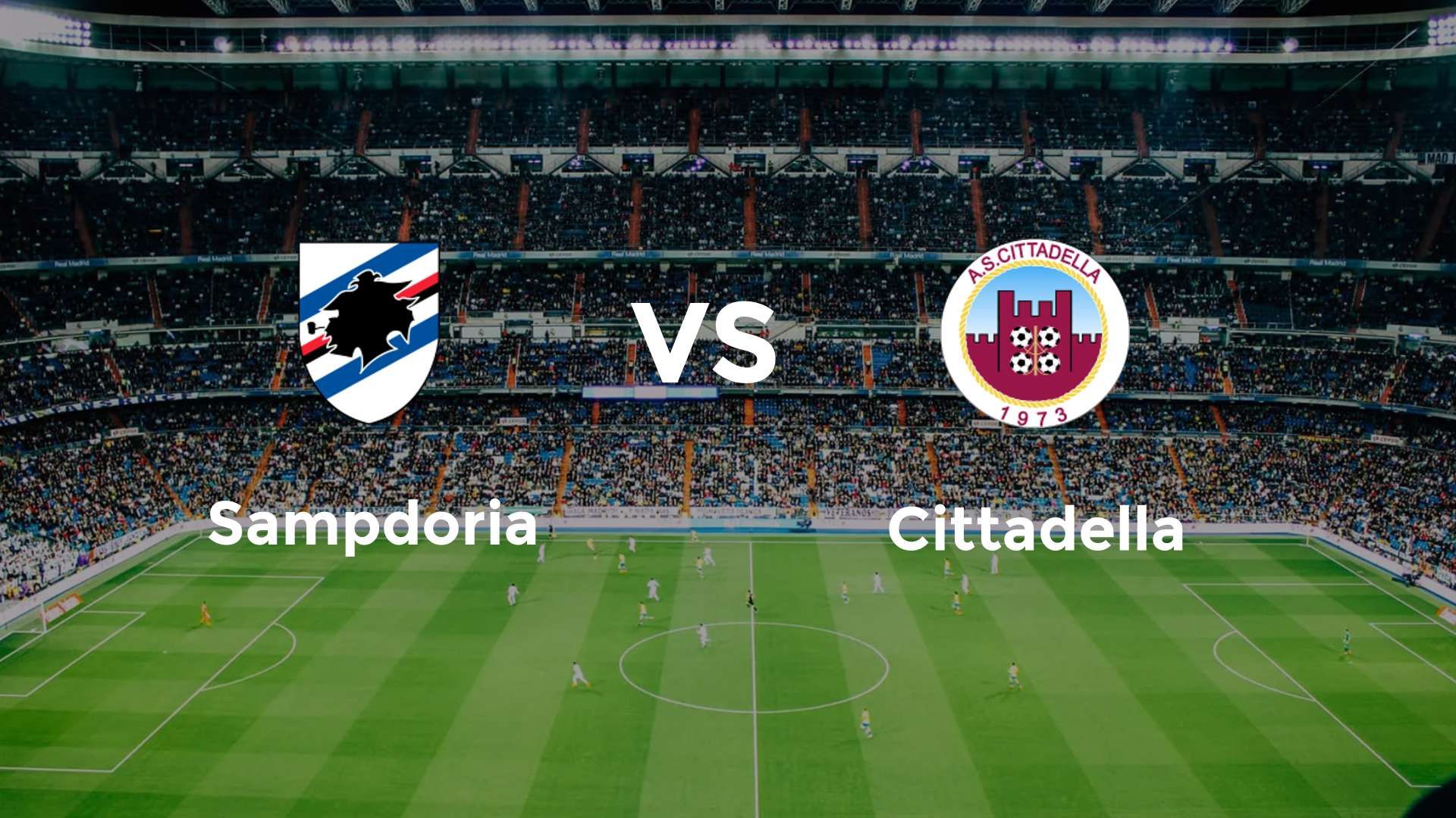 Sampdoria vs Cittadella