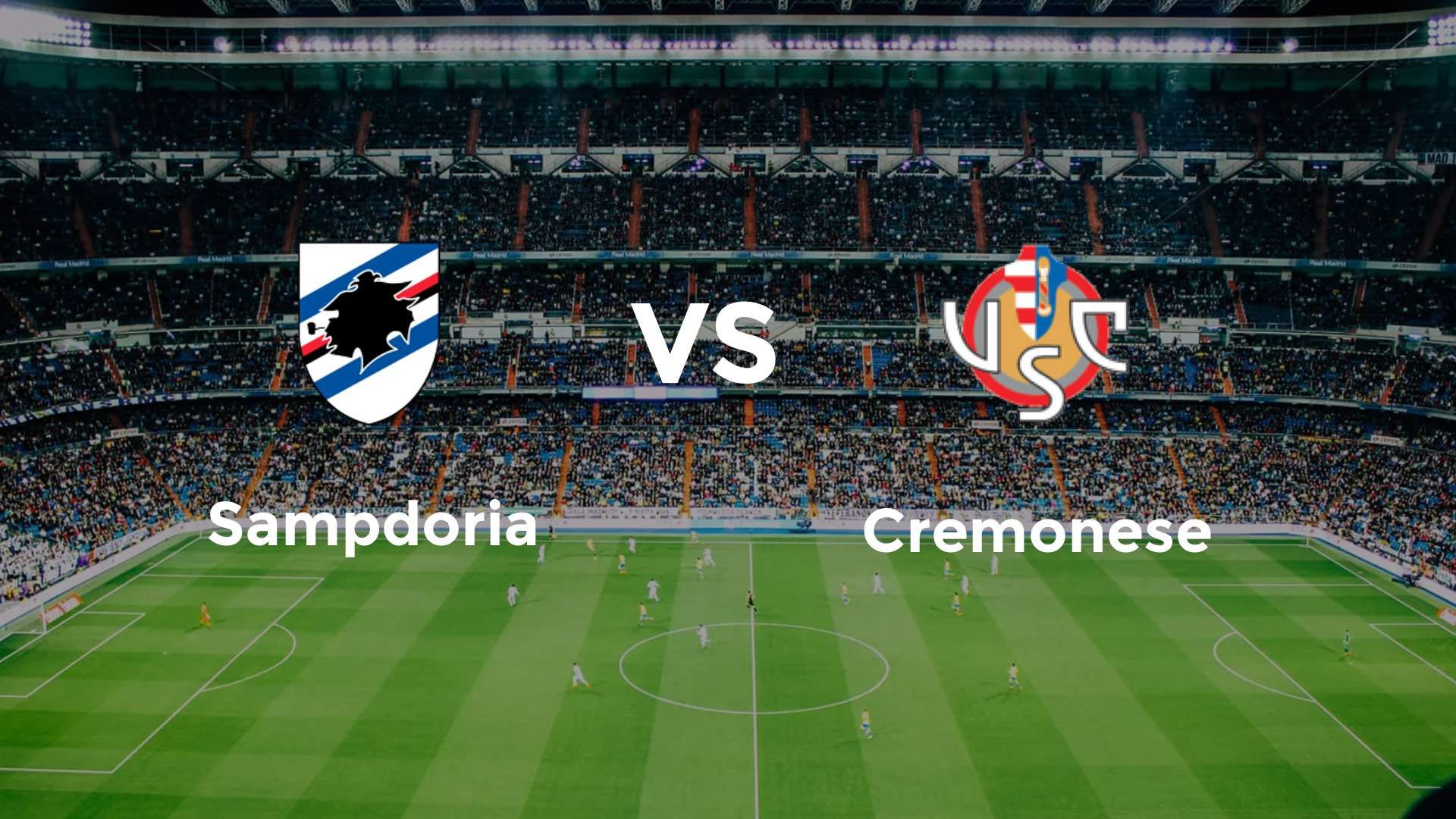 Sampdoria vs Cremonese