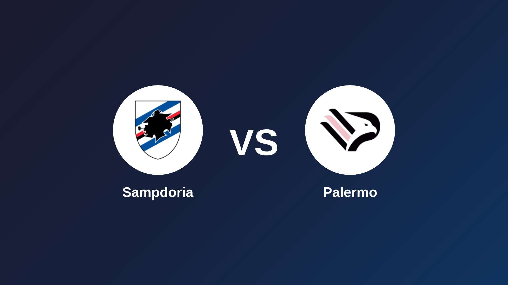 Sampdoria vs Palermo