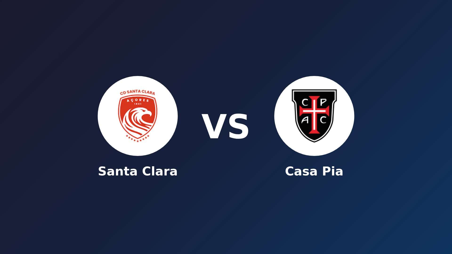 Santa Clara vs Casa Pia