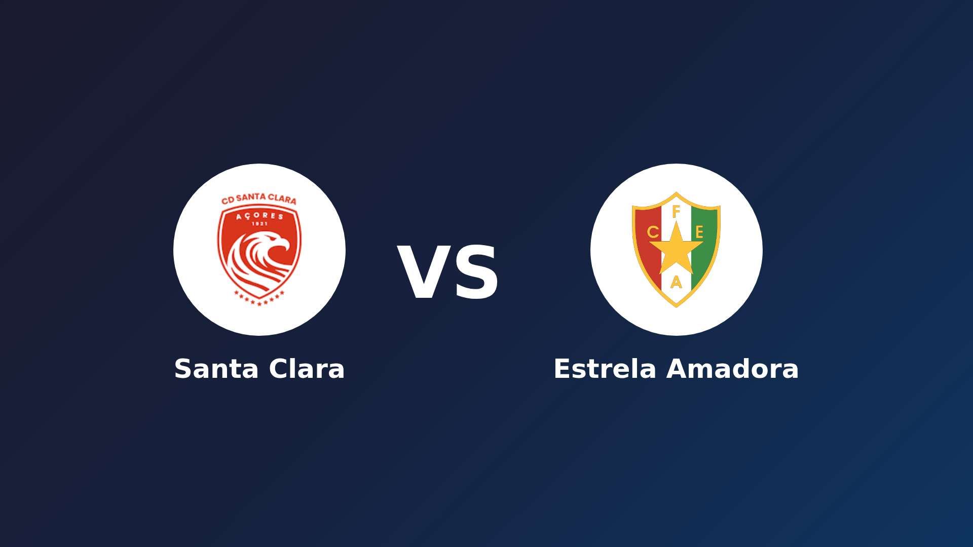 Santa Clara vs Estrela Amadora