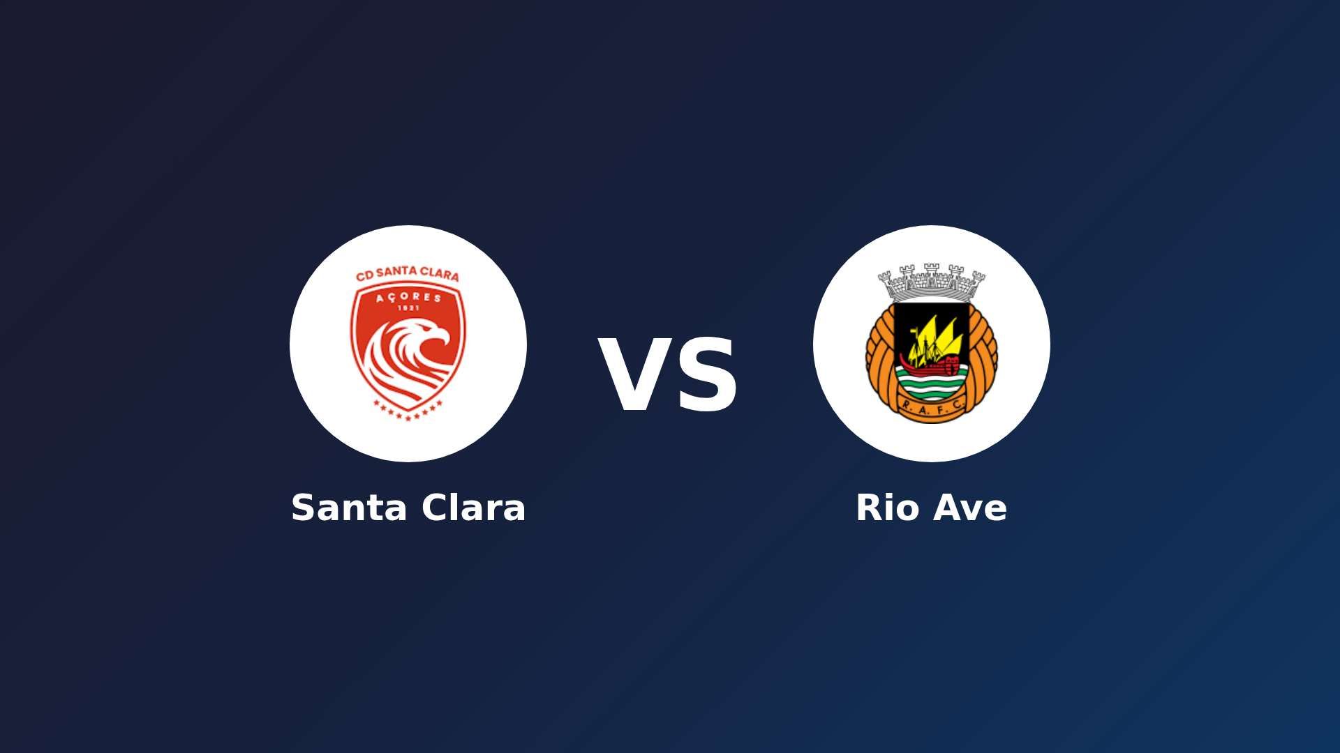 Santa Clara vs Rio Ave