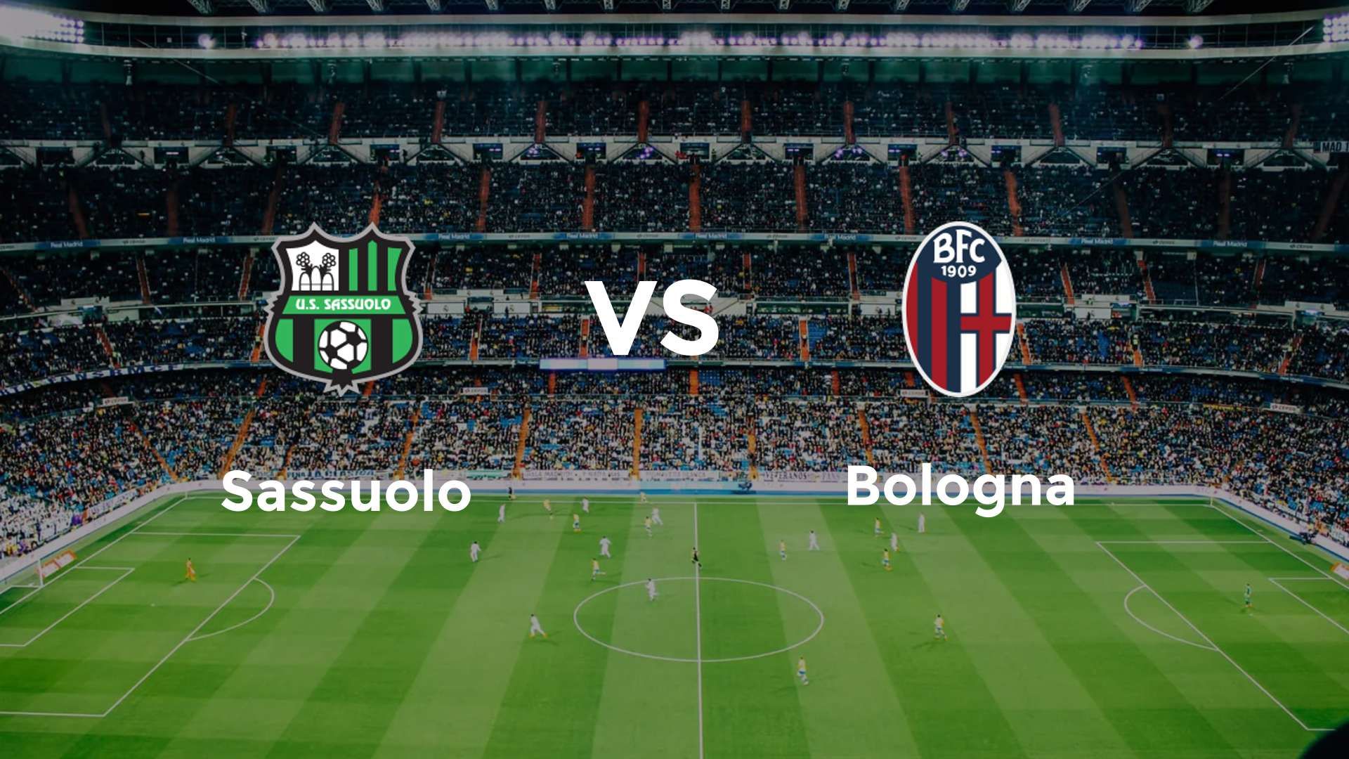Sassuolo vs Bologna