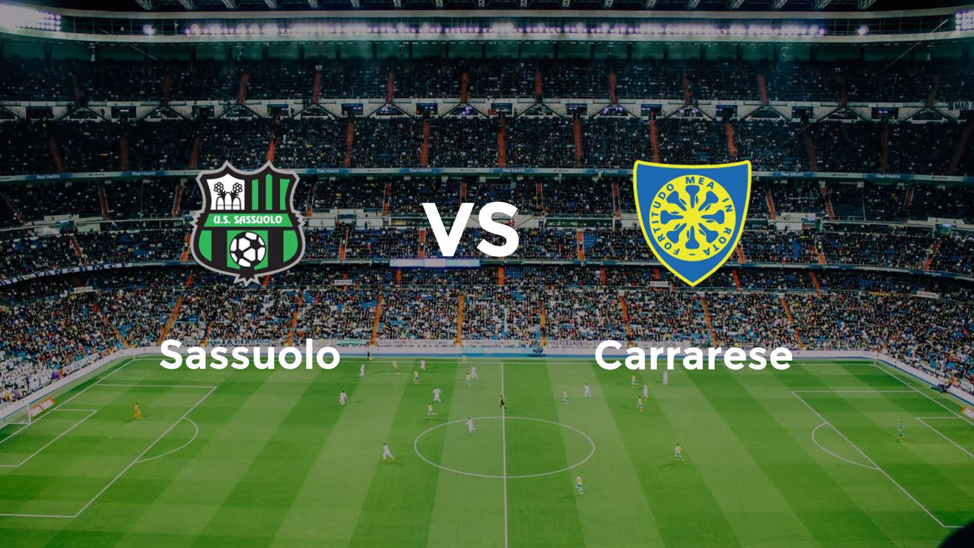 Sassuolo vs Carrarese