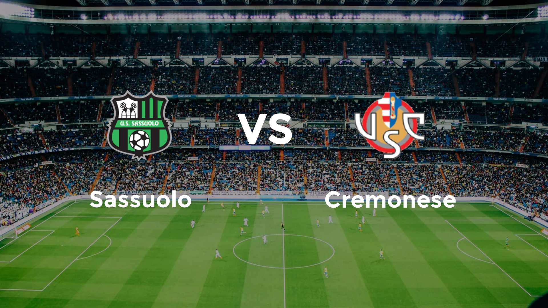 Sassuolo vs Cremonese