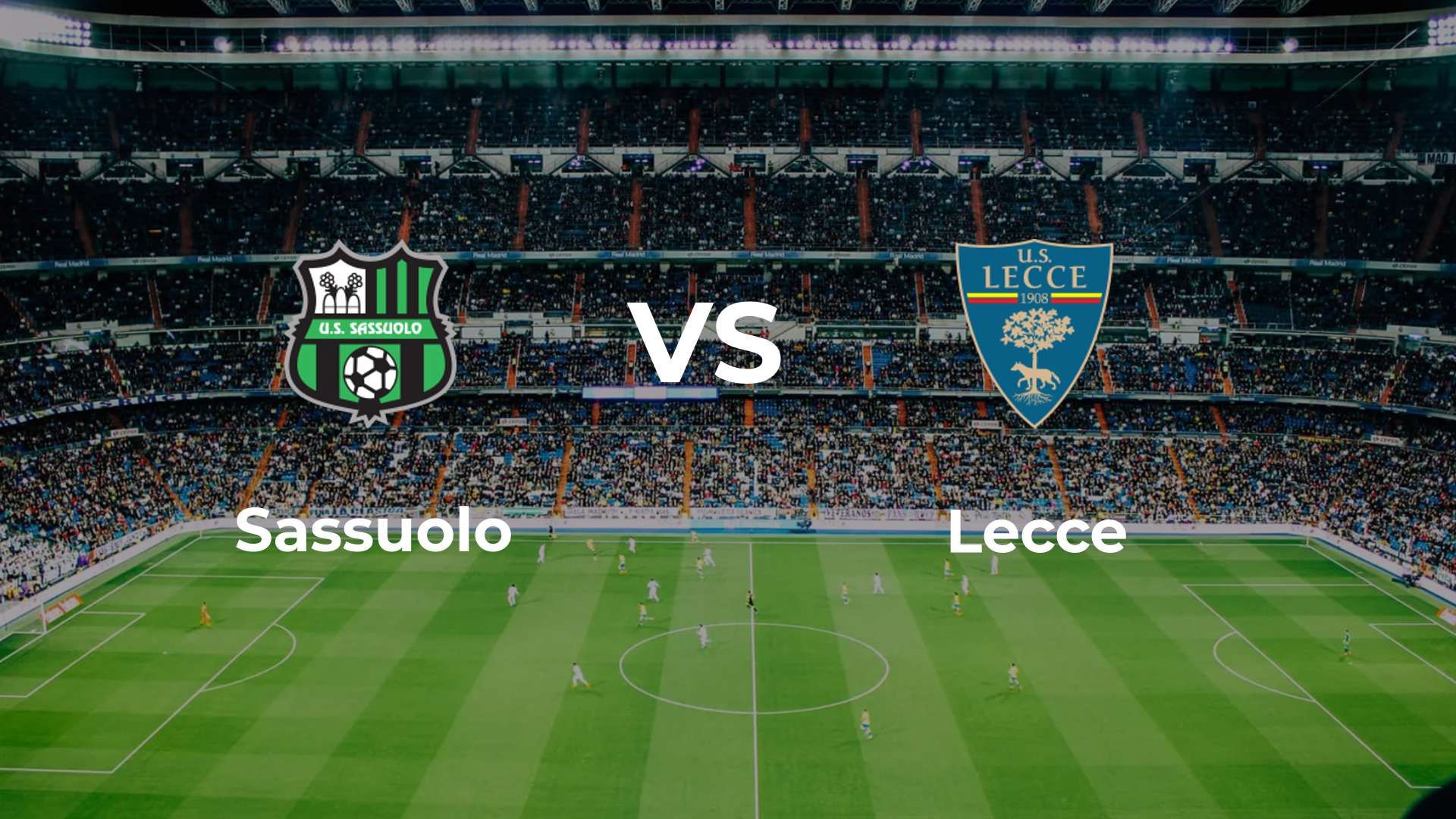 Sassuolo vs Lecce