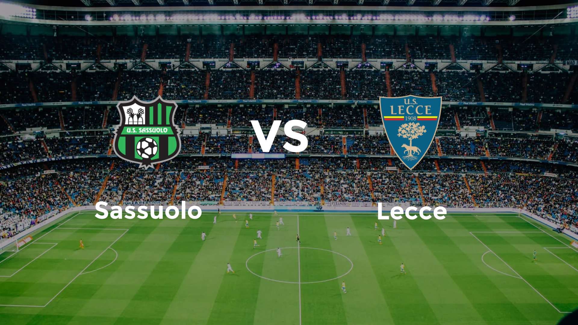 Sassuolo vs Lecce